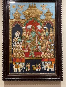 Sandhya Muralidharan, Bangalore
Tanjore Painting “Ramar pattabhishekam”
sandhyamuralidharan117